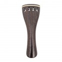 Rosewood violin tailpiece, Hill model white fret