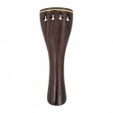 Rosewood violin tailpiece, Hill model golden fret