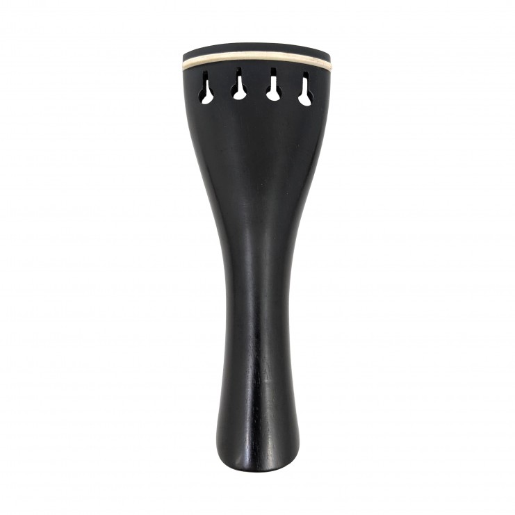 Cordier de Violon en ébène rond, frette blanche 4/4