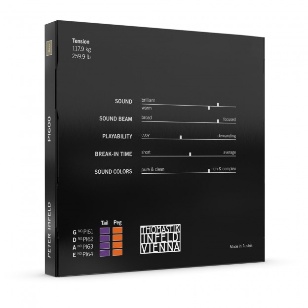 Juego de Cuerdas de contrabajo Thomastik Peter Infeld Orchestra Medium
