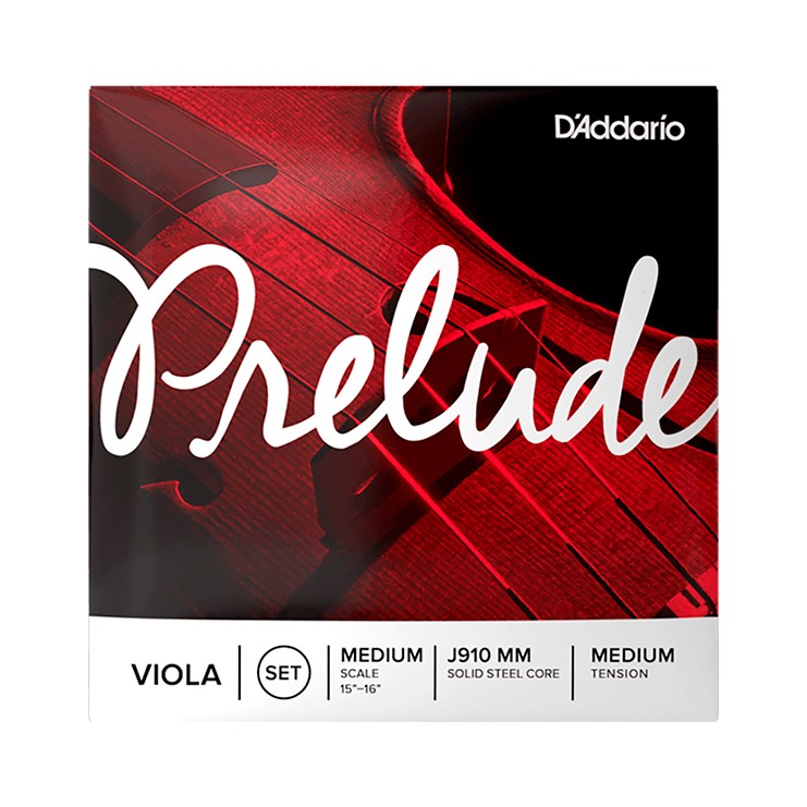 Jeu de cordes pour alto D'Addario Prelude Medium