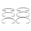 jeu de 6 muelles pour Mentonnière pour Violon/Alto Pirastro KorfkerSpring