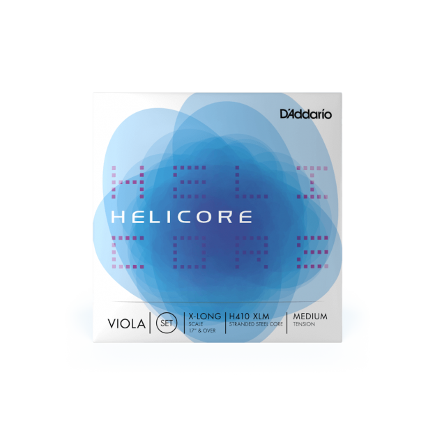 Corda viola D'Addario Helicore H410XLM joc Extra Long medium