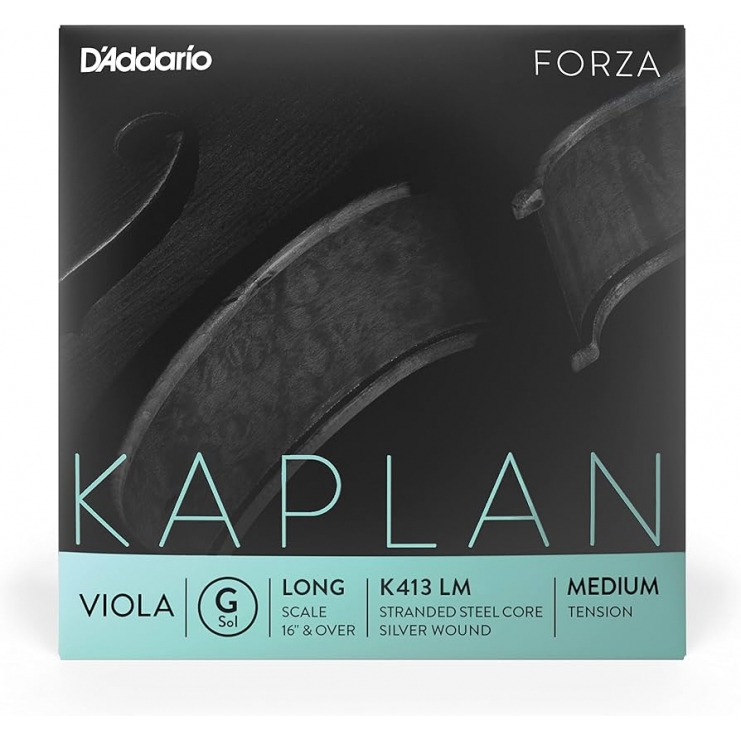 Corde d'Alto D'Addario Kaplan Forza K413LM 3e Sol Long Medium +16"