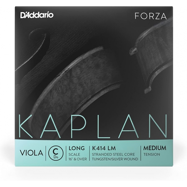 Corda viola D'Addario Kaplan Forza K414LM 4ª Do Long Medium +16"