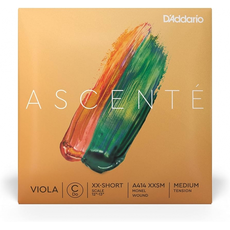 Corde d'Alto D'Addario Ascenté A414XXSM 4e Do 12"-13" Extra Extra Short