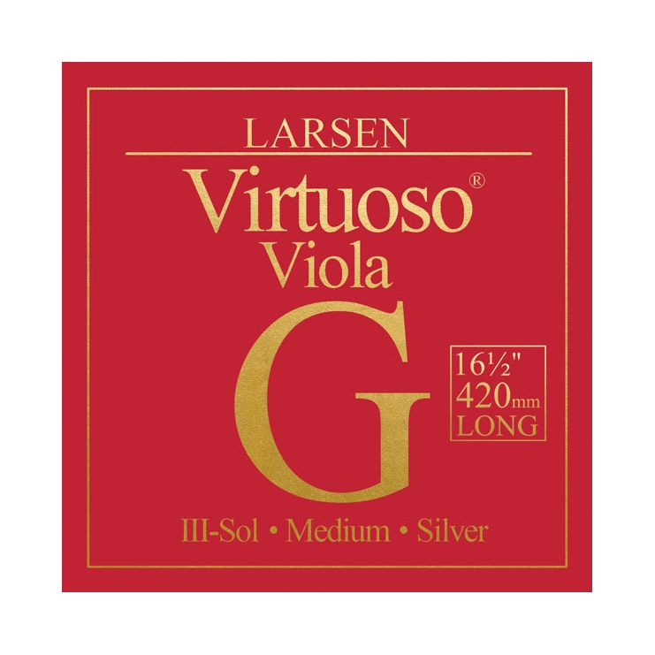 Corda viola Larsen Virtuoso 3ª Sol Medium Extra long