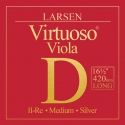 Corde d'Alto Larsen Virtuoso 2e Ré Medium Extra long