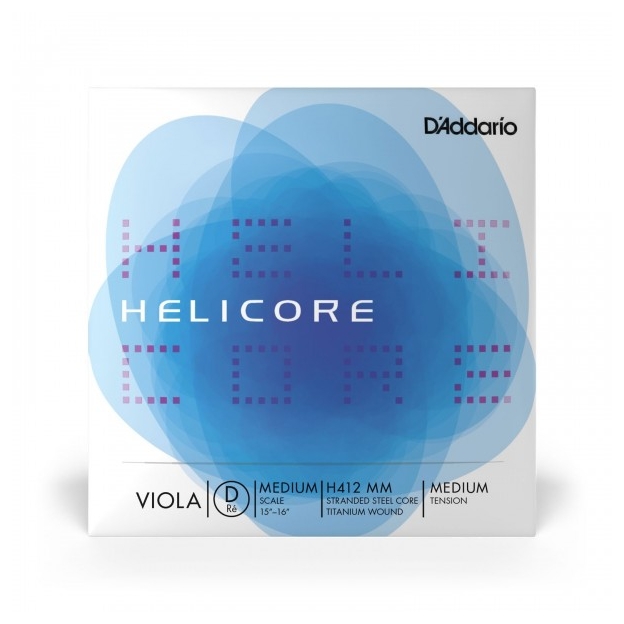 D'Addario Helicore viola D string Long Medium