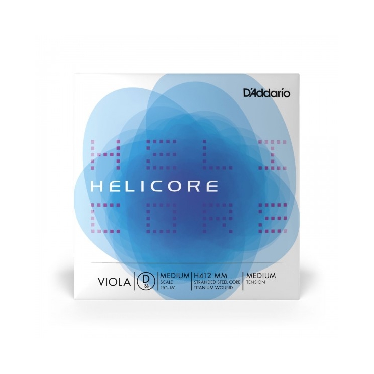 Corde d'Alto D'Addario Helicore H412MM 2e Ré Medium medium