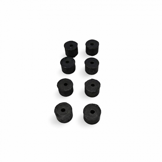 Set of 8 replacement rubbers for Efel shoulder rests