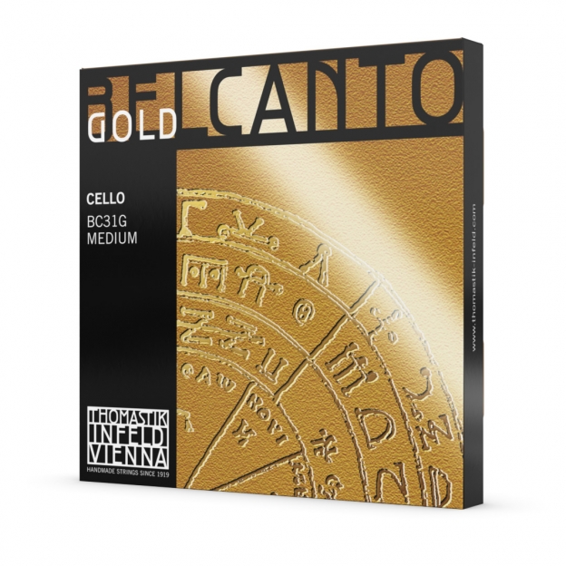 Thomastik Belcanto Gold cello string set Medium