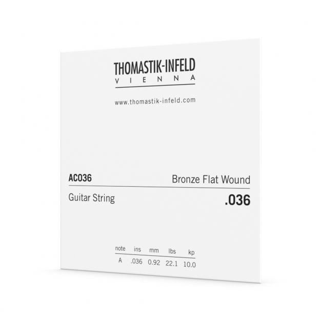 Cuerda de guitarra ac&uacute;stica Thomastik Plectrum 5&ordf; La AC036