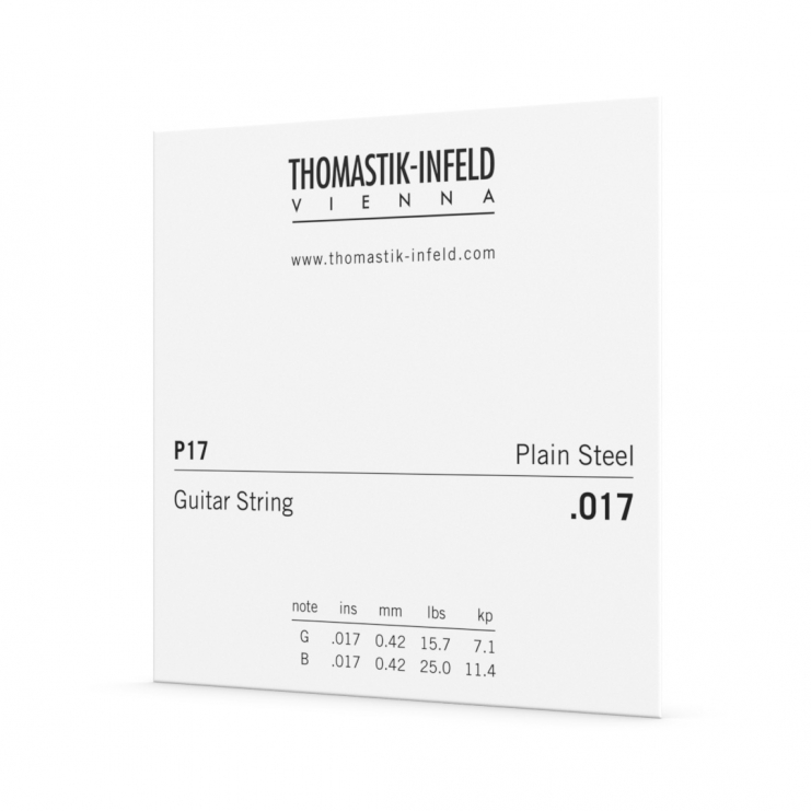 Cuerda de guitarra Thomastik Jazz Swing 2ª Si P17