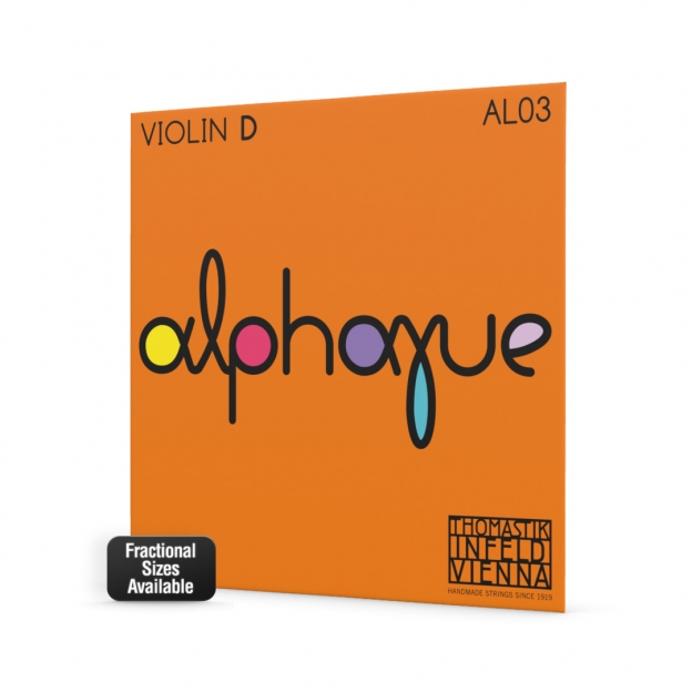 Cuerda de violín Thomastik Alphayue 3ª Re Medium