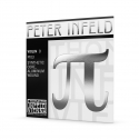 Cuerda de violín Thomastik Peter Infeld 3ª Re aluminio