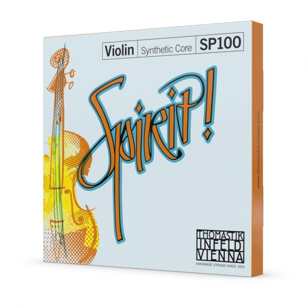Juego de cuerdas de violín Thomastik Spirit! Bola Medium