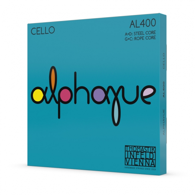 Juego de cuerdas de cello Thomastik Alphayue Medium