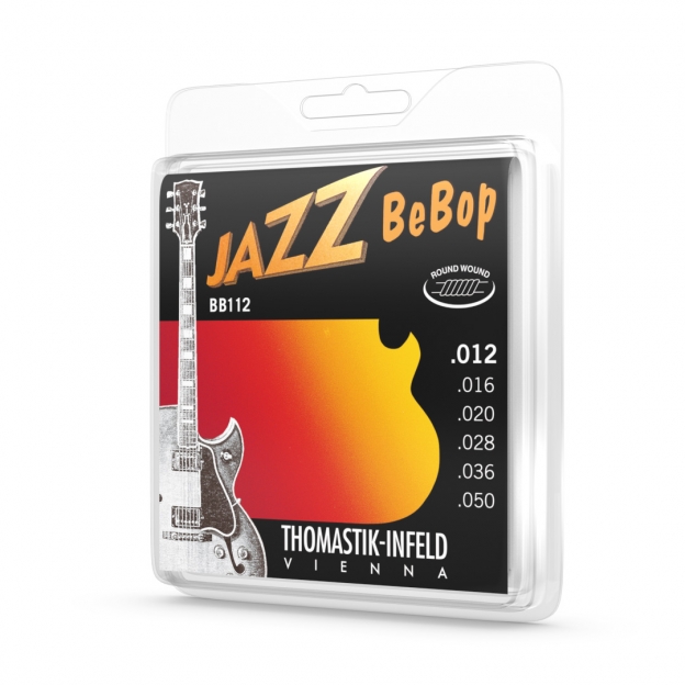 Juego de cuerdas guitarra Thomastik Jazz Bebop Light BB112