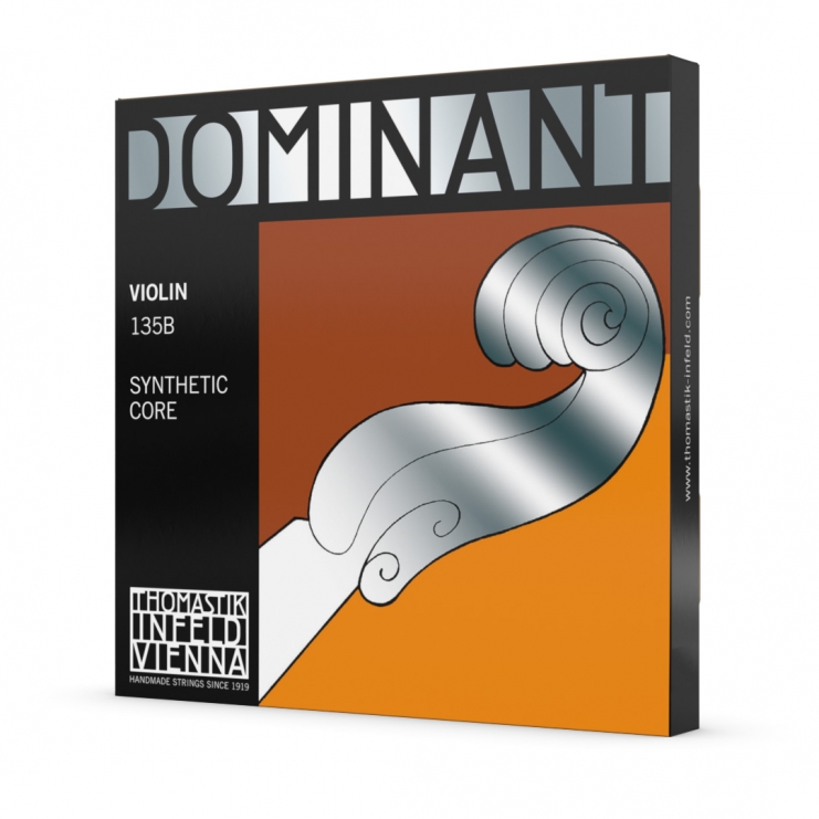 Juego de cuerdas de violín Thomastik Dominant 135BST 1ª acer Heavy
