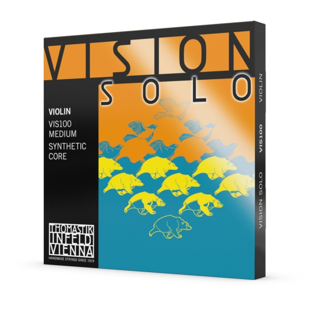 Juego de cuerdas de viol&iacute;n Thomastik Vision Solo 3&ordf; aluminio
