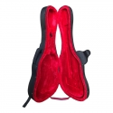 Estoig guitarra clàssica Rapsody CSG002A negre/vermell (B-stock nº 324)