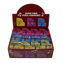 Lot de 24 taille-crayons piano à queue avec arbre musical
