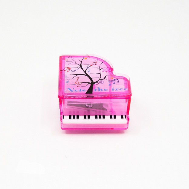 Lot de 24 taille-crayons piano à queue avec arbre musical
