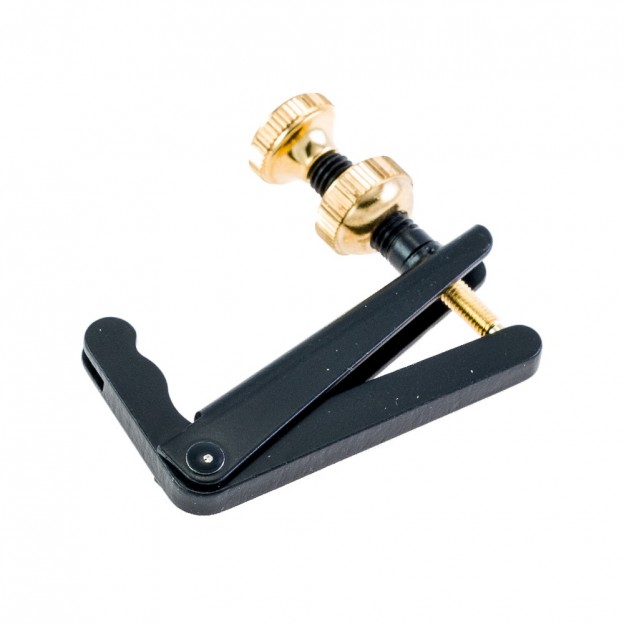 Wittner string adjuster for violin 4/4-3/4 black/gold