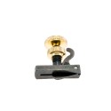 Wittner string adjuster for violin 4/4-3/4 loop end black/gold