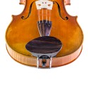 Flesh-Flat viola center chinrest, rosewood