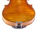 Flesh-Flat viola center chinrest, rosewood