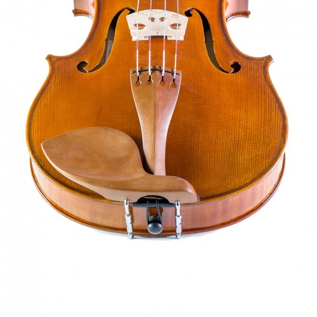 Guarneri viola side over tailpiece chinrest, boxwood