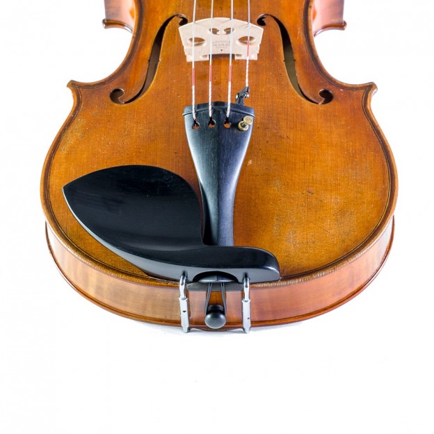 Guarneri viola side over tailpiece chinrest, ebony