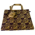 Tote Bag with Musical Notes Design