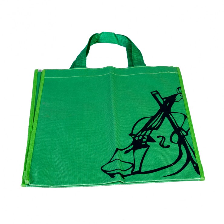 Violin green Tote Bag