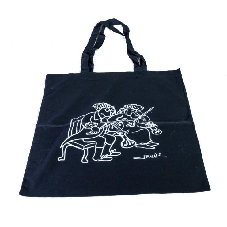 Bolsa dueto violinista