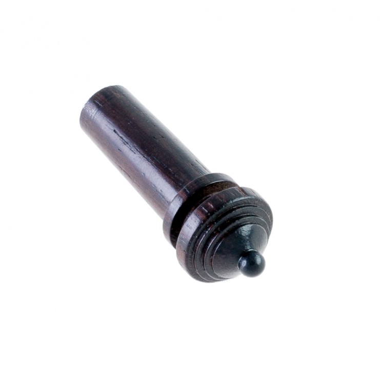 Bouton de cordier pour alto en palissandre, modèle Hill, pin noir