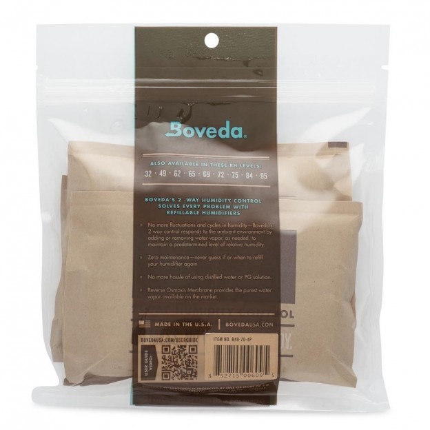 Pack Boveda 4 unités 49%