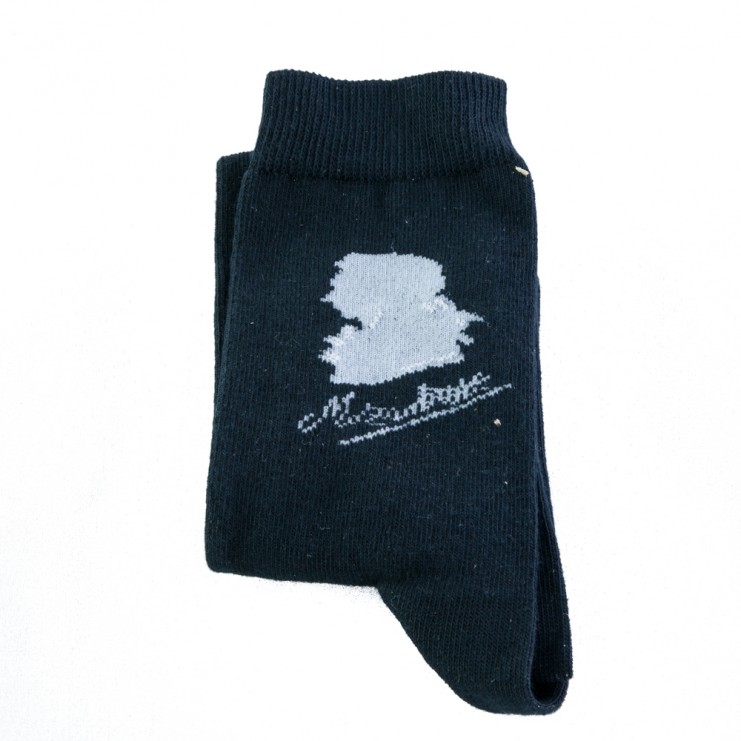 Mozart black socks