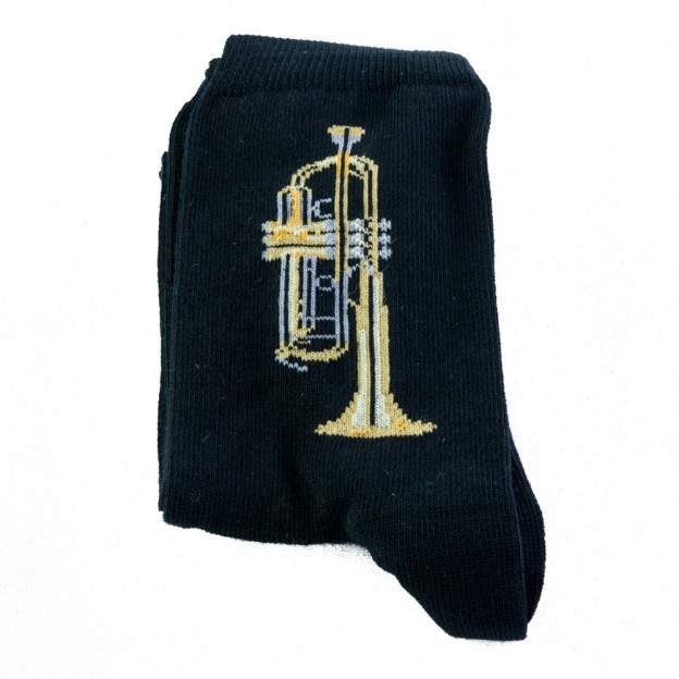 Calcetines negros trompeta