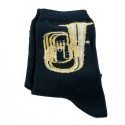 Black tuba socks