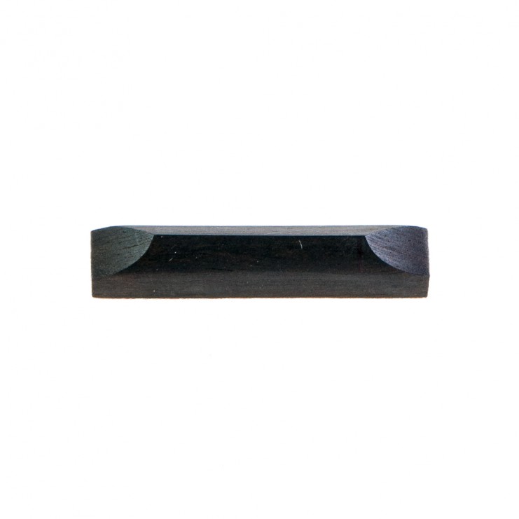 Ebony saddle for violin 4/4