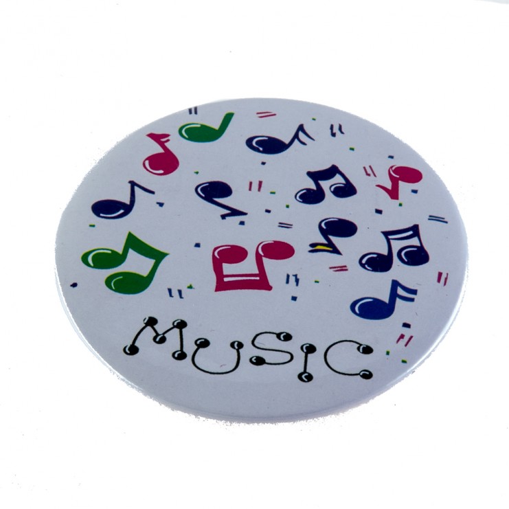 White music badge