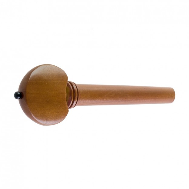 Boxwood cello peg,  Hill model black pin