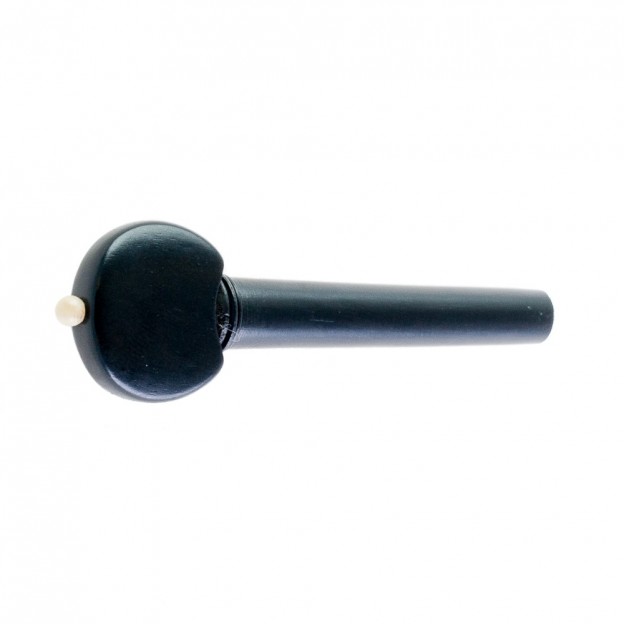 Ebony viola peg, Hill model white pin