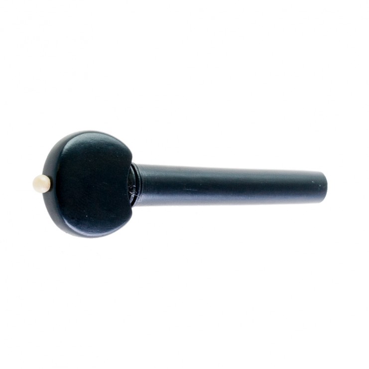 Ebony viola peg, Hill model white pin