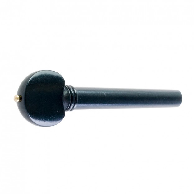 Peg for viola ebony model Hill pin gold plated