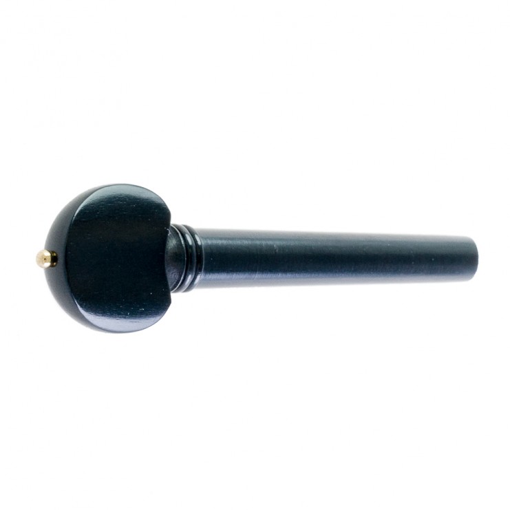 Ebony viola peg,  Hill model gold pin