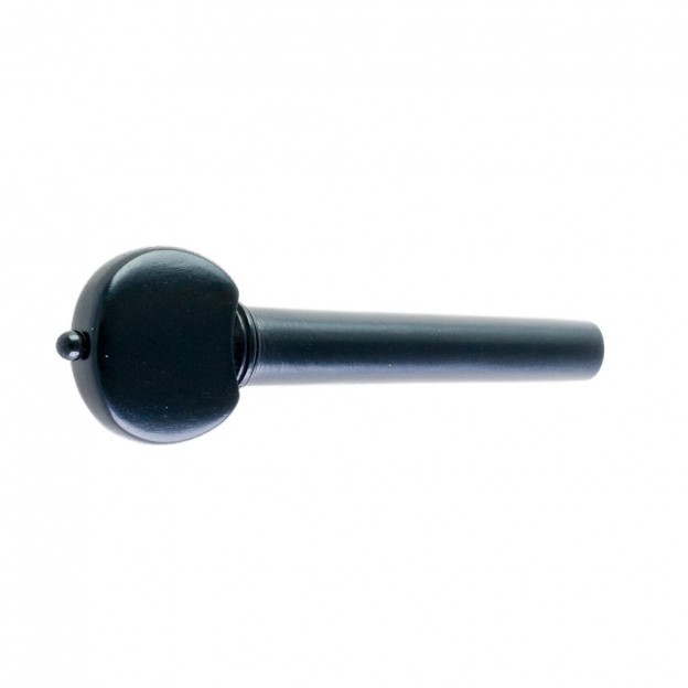 Ebony viola peg, Hill model black pin